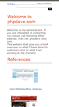 Mobile Screenshot of phpdave.com