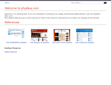 Tablet Screenshot of phpdave.com